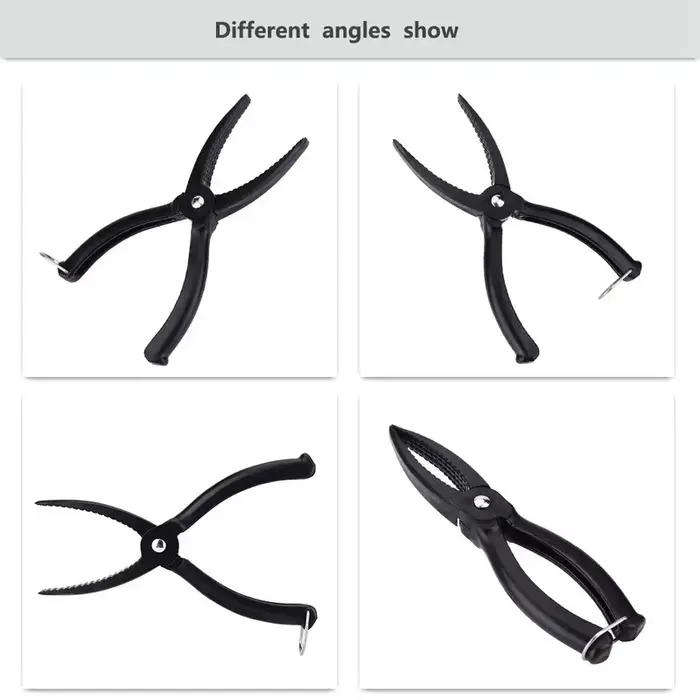 Pince de pêche à lèvres avec grip anti-dérapant pour le contrôle et la manipulation des leurres