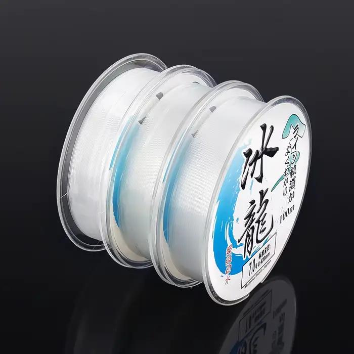 Fil de pêche nylon japonais DNDYUJU 100 mètres résistant eau douce et mer pour accessoires pêche