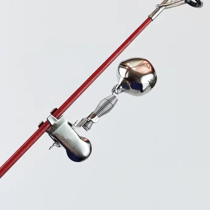 Cloches de pêche 10/5PCS à anneau simple - Alarme sonore puissante pour pêche de nuit et appâts