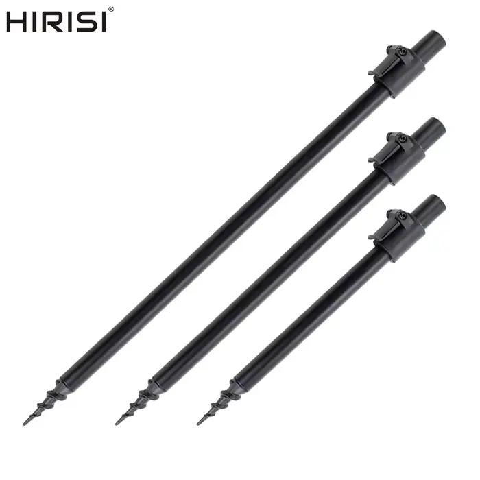 Support de cannes à carpe aluminium Hirisi 2 pièces, tiges de berge pour pêche et accessoires