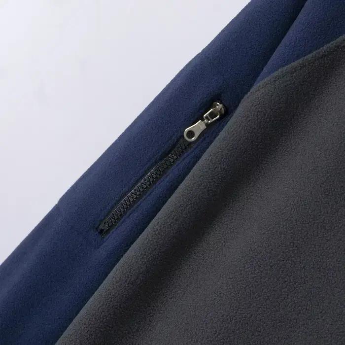 Nouvelle veste tactique mi-zippée 2024 pour pêche hivernale - Pull polaire homme chasse outdoor
