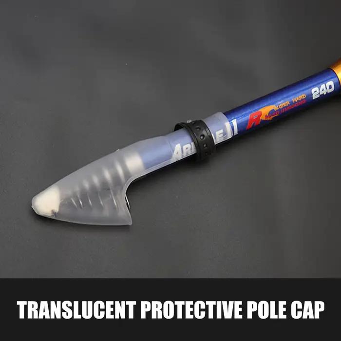 Canne télescopique carbone léger 1.5M-3M pêche nocturne extérieur transport facile accessoire pêche nomade