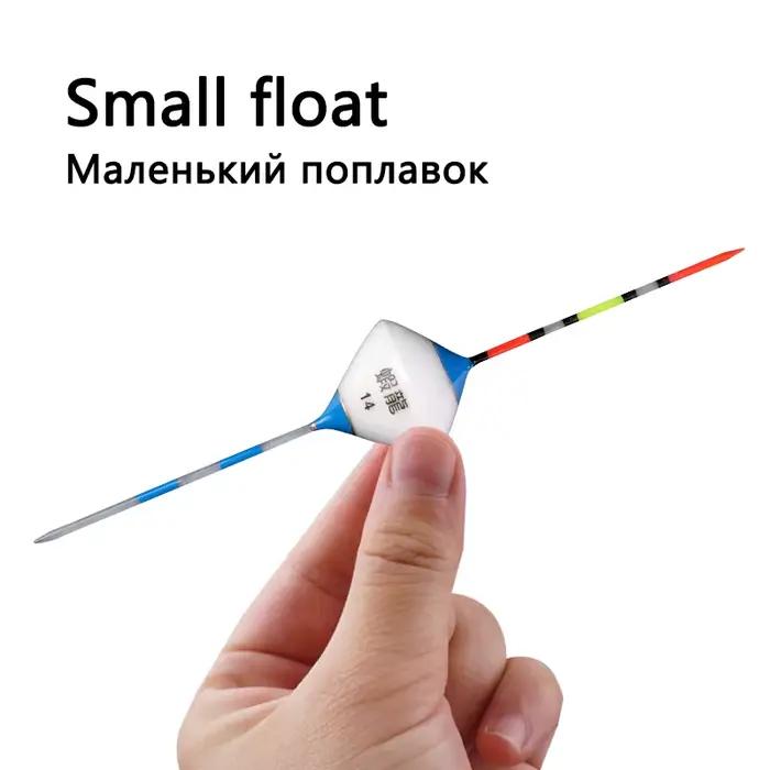 3 flotteurs nano pêche sensibles avec porte flotteur pour pêche en eau peu profonde et pêche