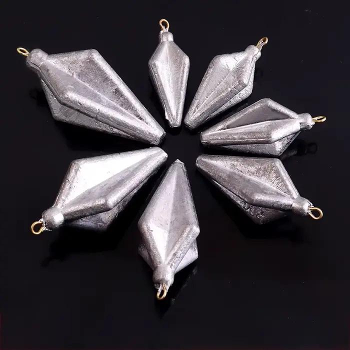 Plombs de pêche 10g-120g - Sinkers plombés pour tous types de pêche en eau douce et mer