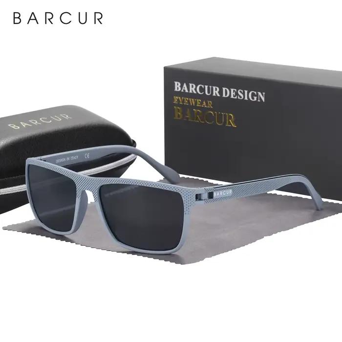Lunettes soleil TR90 légères polarisées pêche voyage - Accessoire outdoor homme femme BARCUR
