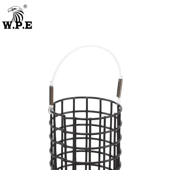 Cage feeder acier WPE 60-120g pour pêche carpe méthode feeder rig appâts longue distance