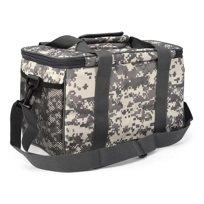 Sac bandoulière pêche multifonction Lixada toile canvas rangement leurres moulinets accessoires