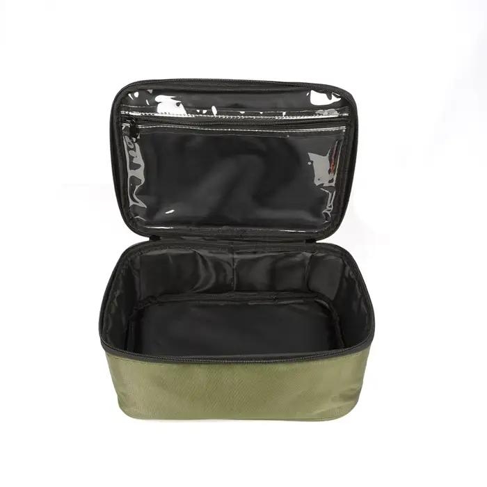 Sac carpe Hirisi grande capacité étanche PVC Oxford avec multiples poches pour moulinets et accessoires