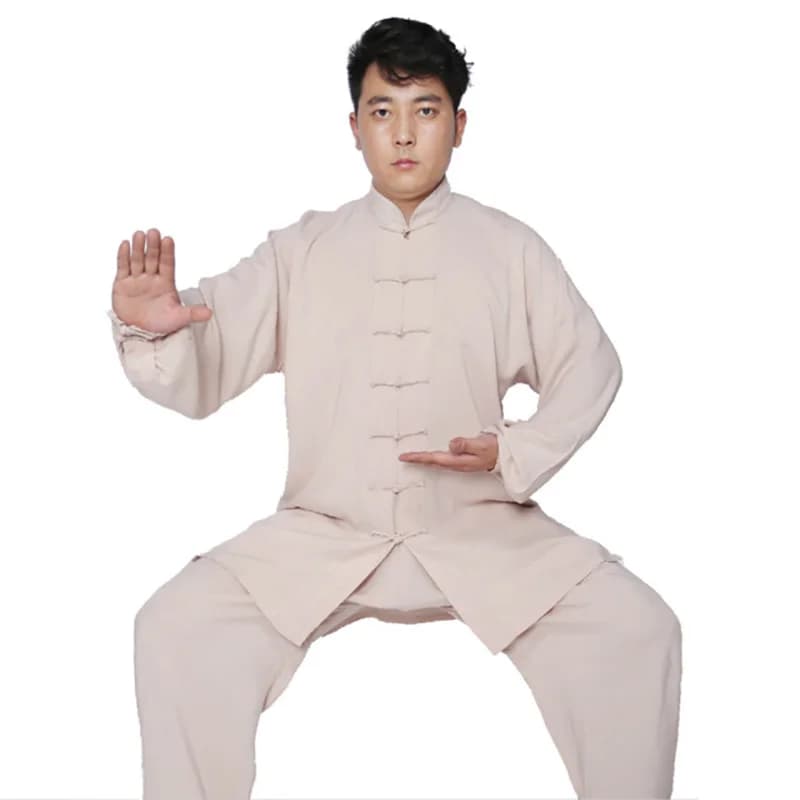 Uniforme Taichi coton CLYFAN - Costume Wushu Kungfu adulte enfant pour pêche Taiji