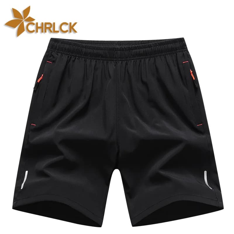 Short de course réfléchissant homme grande taille - Pantalon pêche été séchage rapide soie glacée respirant