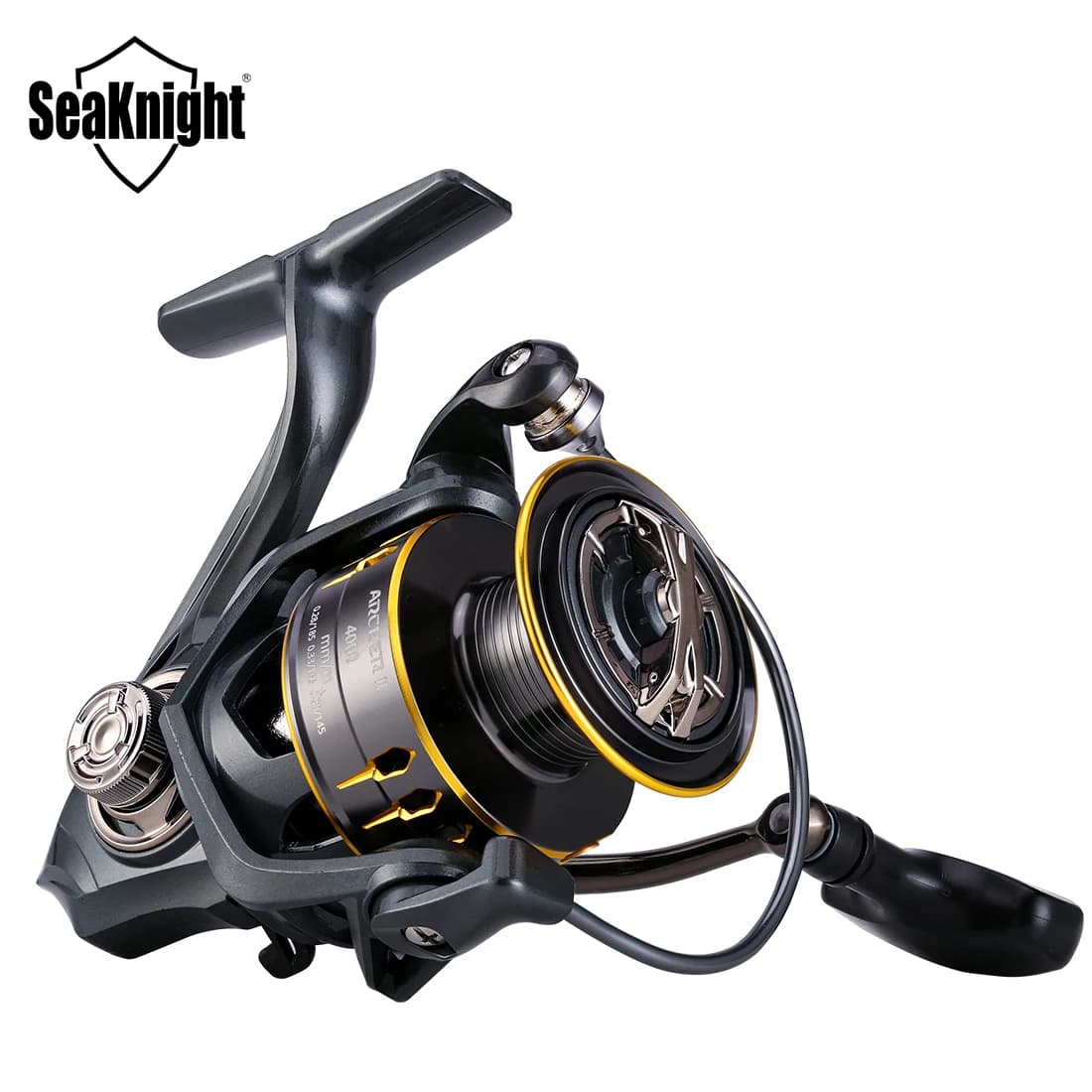 Moulinet de pêche SeaKnight ARCHER2 5.2:1 Super Fort CNC - Roue 12-28LB pour eau douce
