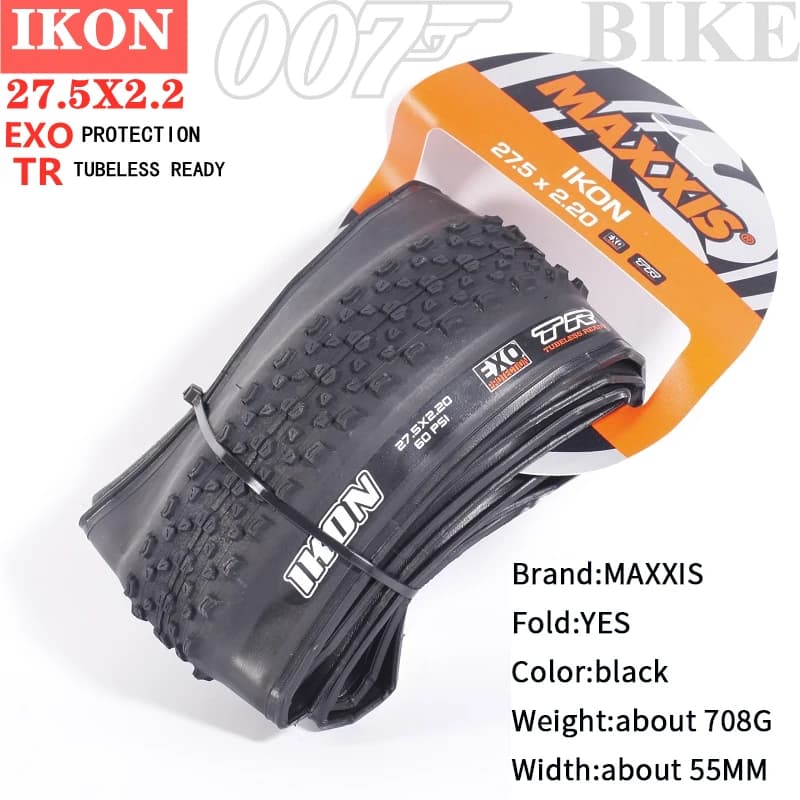 Pneu VTT Maxxis IKON 26 27.5 29 pouces XC polyvalent - Pneu de pêche à vélo tout-terrain 2.0 à 2.35