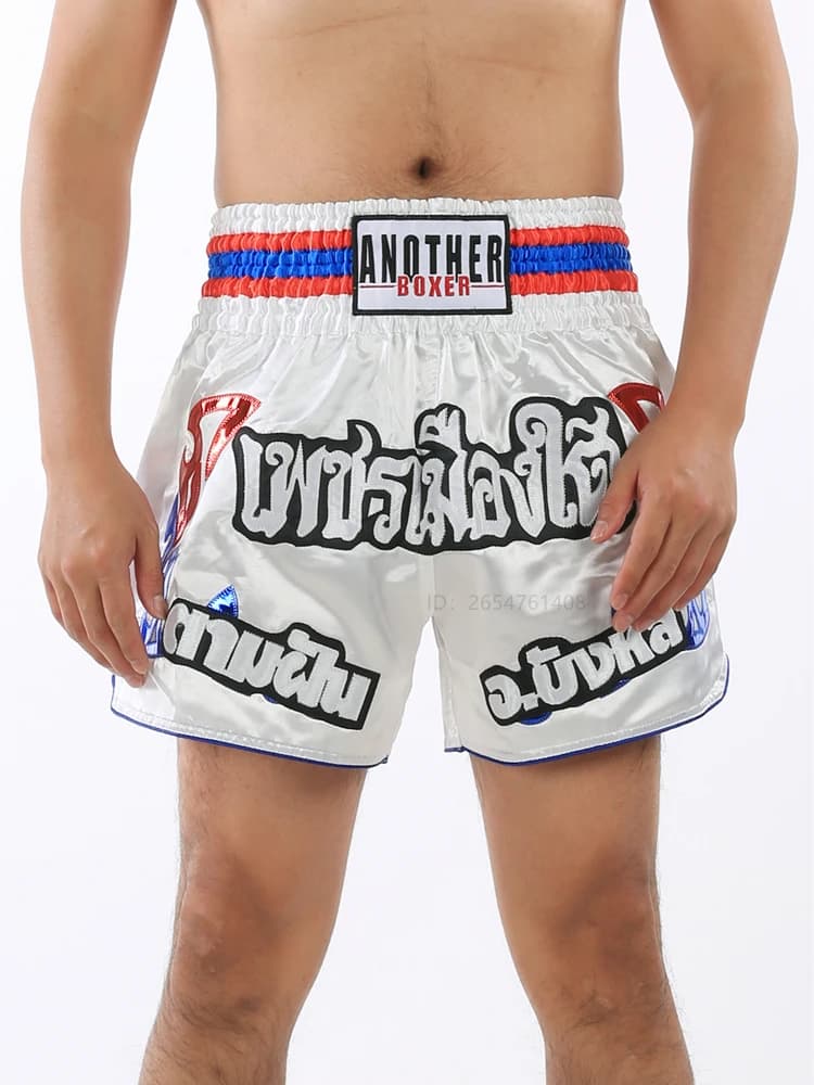 Short de combat pêche sportive homme - Boxe Muay Thai et arts martiaux pour entraînement technique