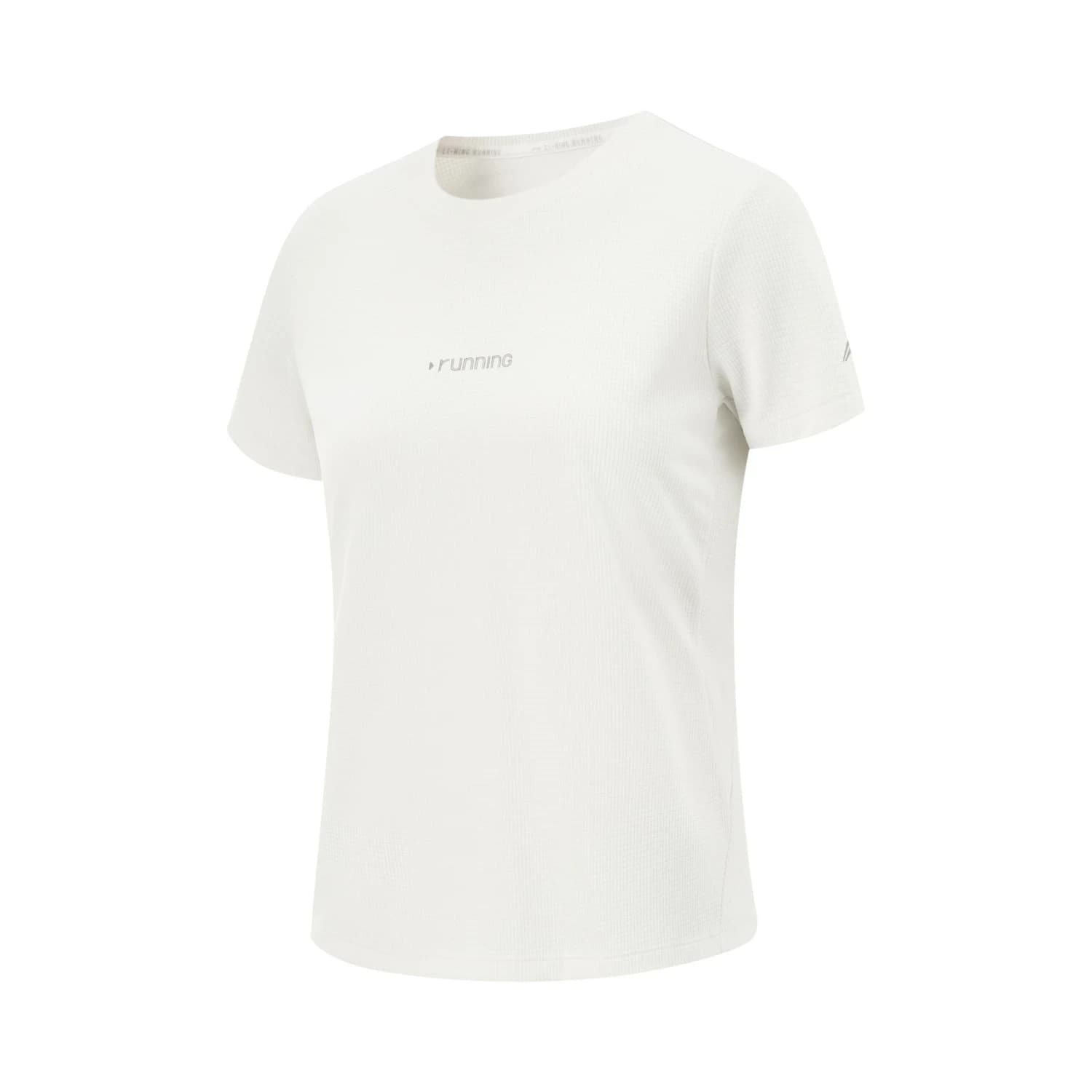 T-shirt sport Li-ning femmes course AT AIR - Respirant polyester 3D coupe régulière manches courtes