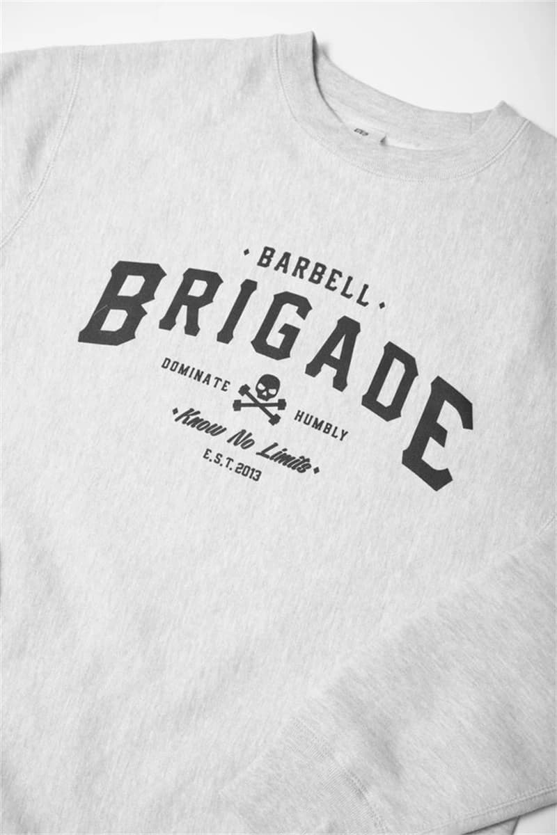 Sweat-shirt BARBELL BRIGADE à capuche pour hommes - Sweat sportif respirant streetwear décontracté