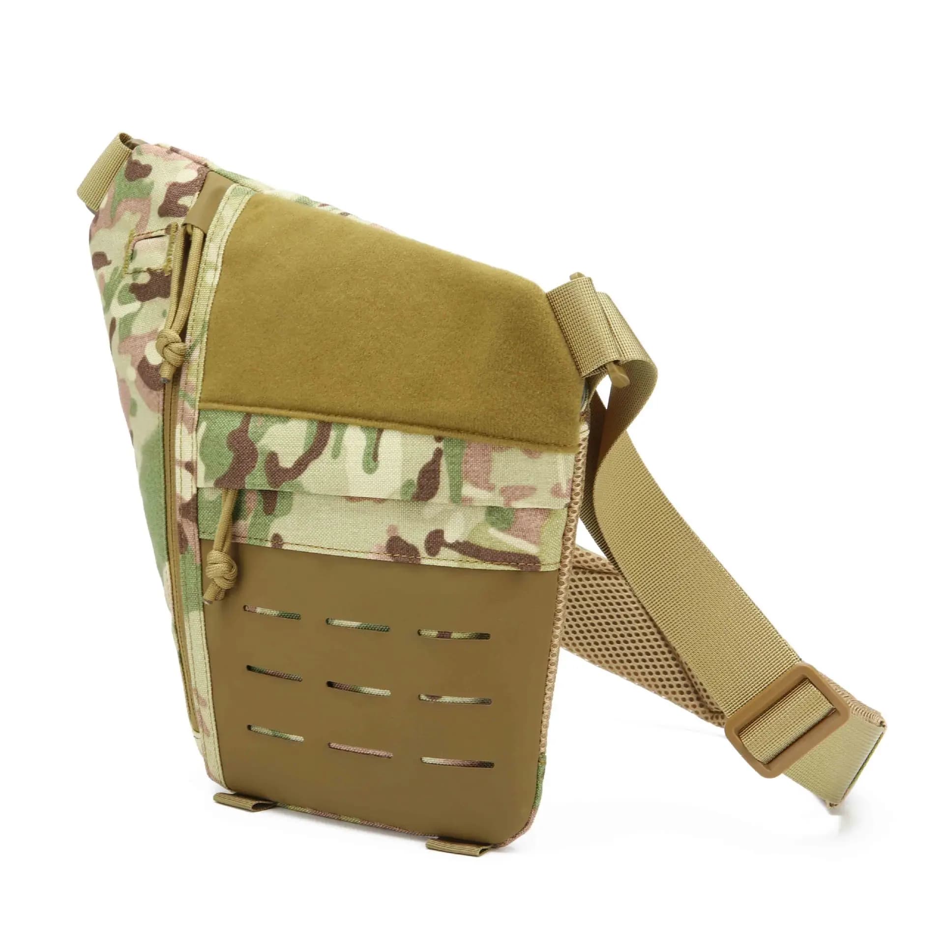 Sac sous les bras DULINITIED pour homme - Portefeuille antivol Molle pour pêche et voyage