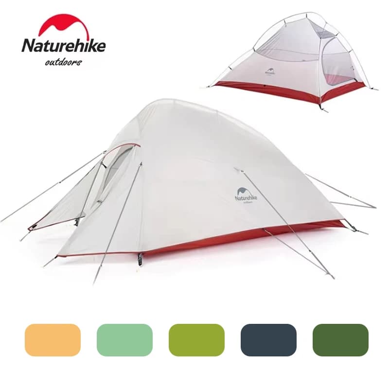 Tente ultralégère Naturehike Cloud Up 2 Pro imperméable pour 2 personnes randonnée et camping plage