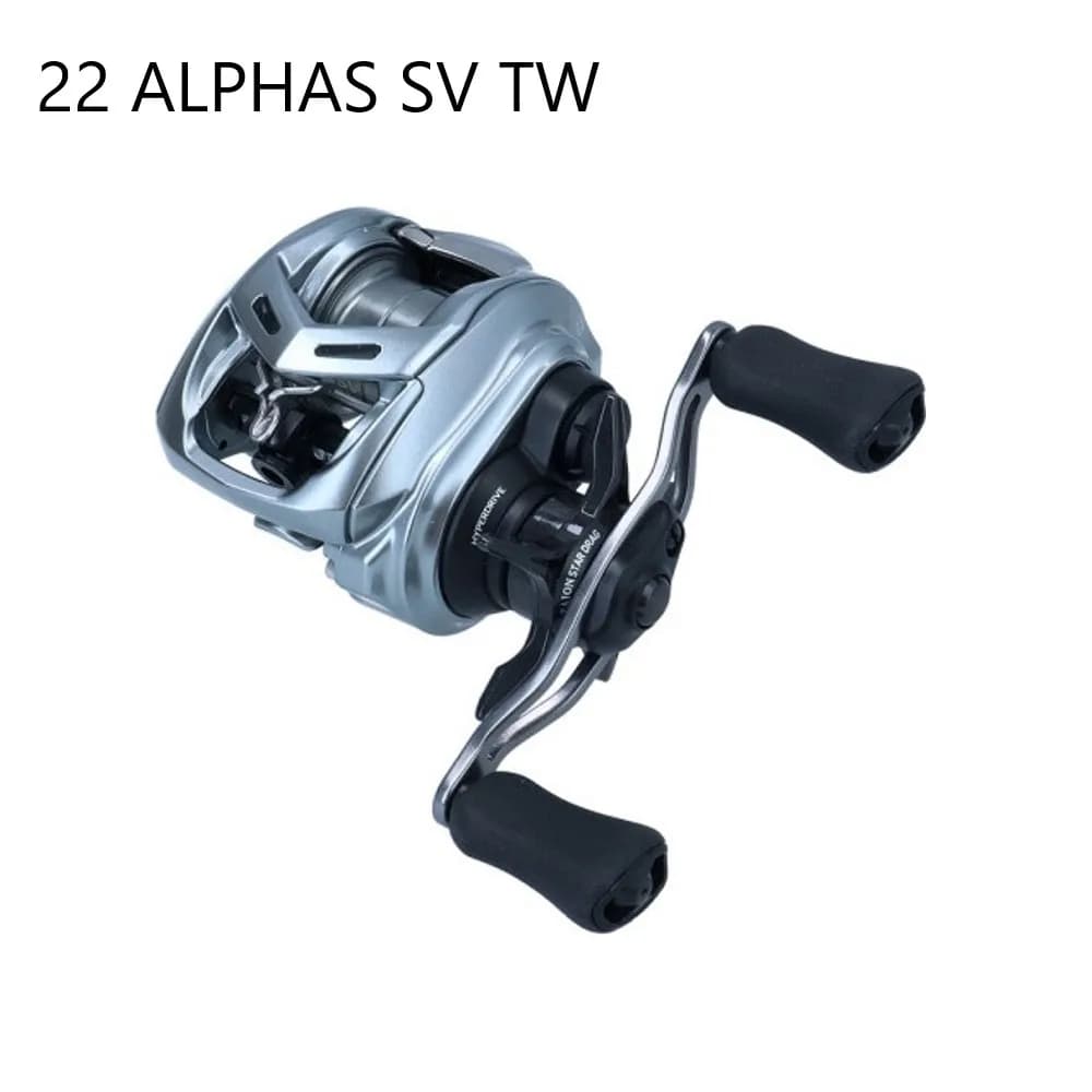 Moulinet baitcasting Daiwa ALPHAS SV TW 2021/2022 bobine peu profonde eau salée traînée 175kg