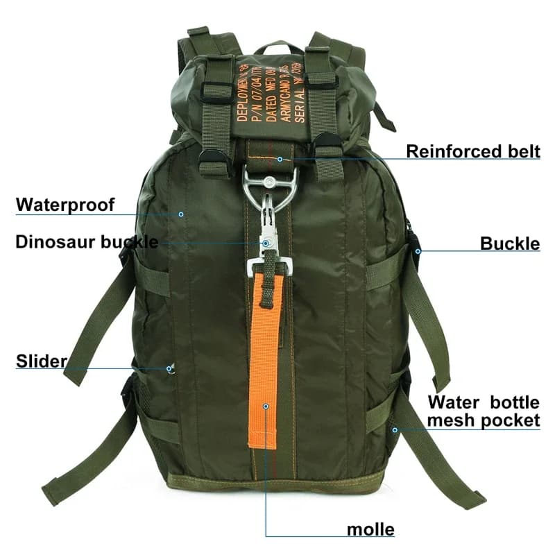 Sac à Dos de Randonnée Homme Léger et Confortable pour Trekking, Camping et Voyage