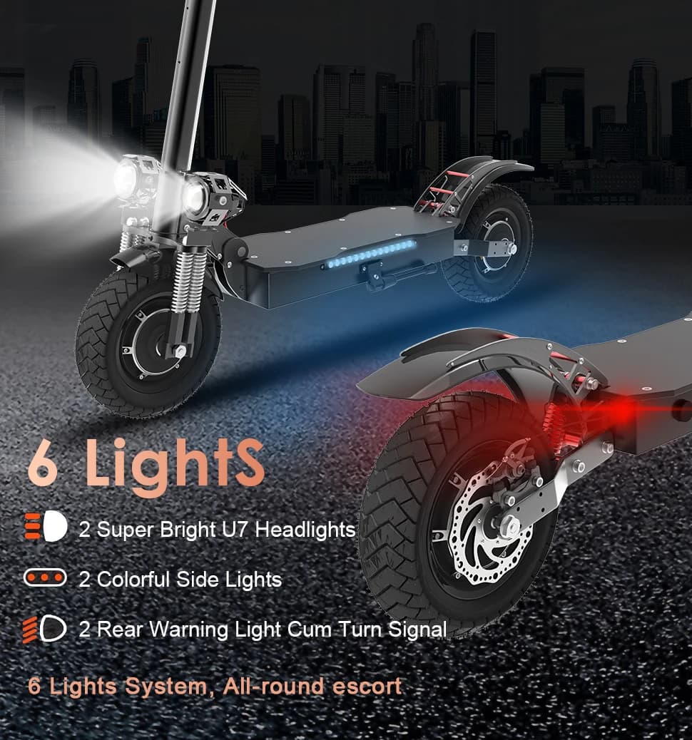 Trottinette électrique Rika pliable et étanche 75 km/h 60V pour adultes entrepôt UE