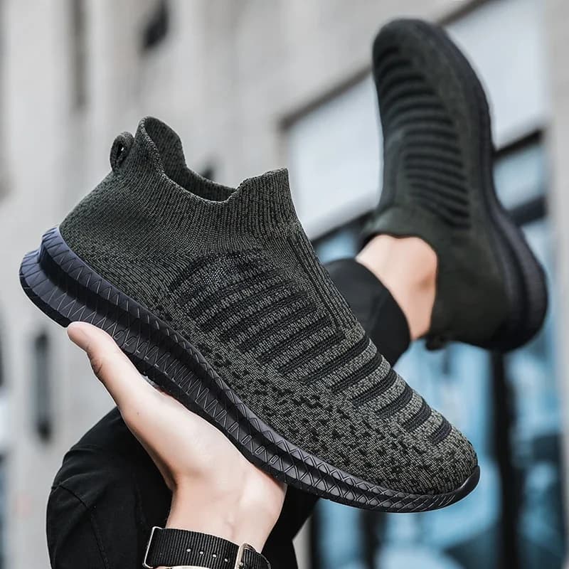 Chaussures de sport respirantes été homme - Tennis confortables pêche extérieur 2025