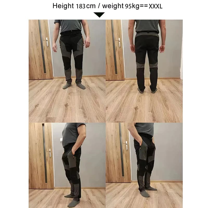 Pantalon randonnée homme TRVLWEGO - Respirant, séchage rapide, anti-UV pour pêche et camping