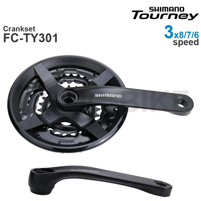 Groupe vitesses ALTUS Acera WinterMANO 3x8 - Dérailleur pédalier cassette pour VTT pêche