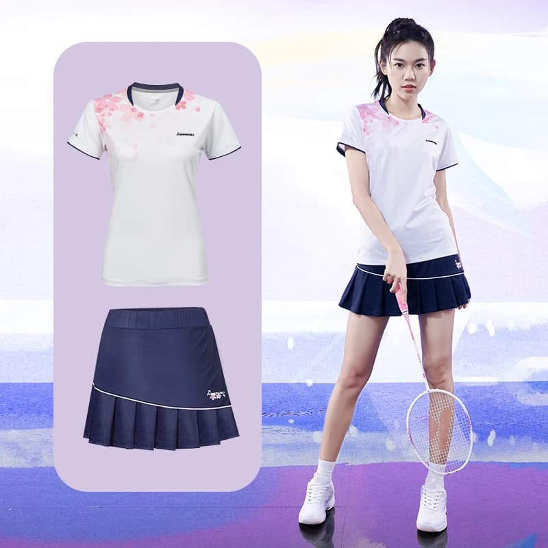 Combinaison Badminton femme Kawasaki Original - Respirante et absorbante pour l'été - Vêtements sport