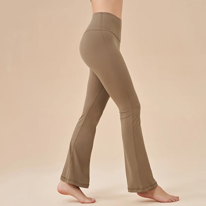 Pantalons de sport femme SOISOU - Leggings yoga respirants avec poche arrière pour pêche active