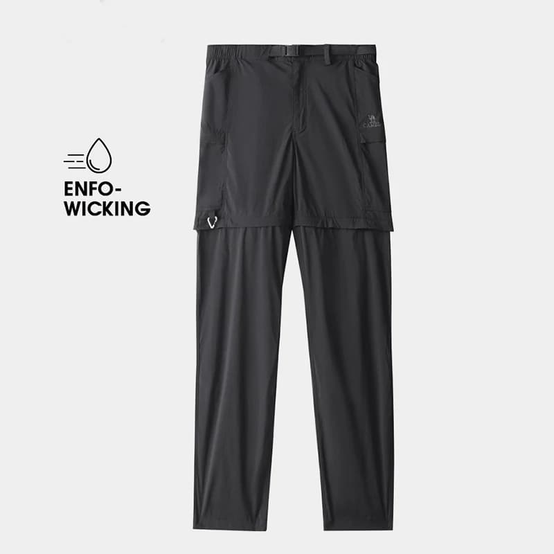 Pantalon randonnée homme GOLDEN CAMEL séchage rapide - Pantalon fonctionnel détachable pour pêche et outdoor