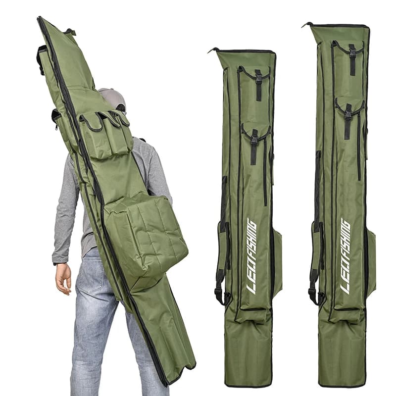 Sac de rangement étanche 175CM pour canne à pêche carpe - Portable pliable XA122G