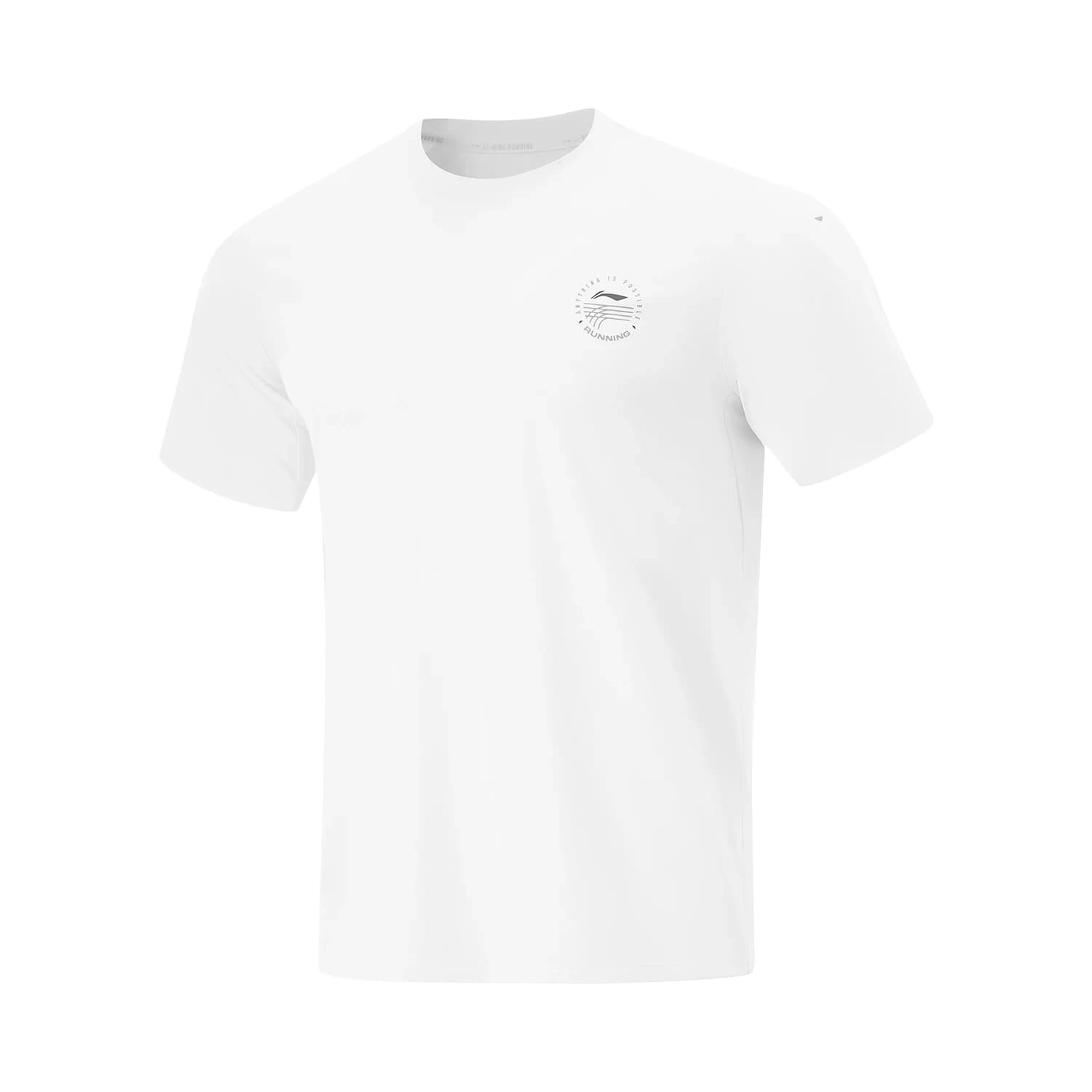 T-shirt de course homme Li-Ning AT AIR 100% polyester - Coupe 3D respirant pour sport professionnel