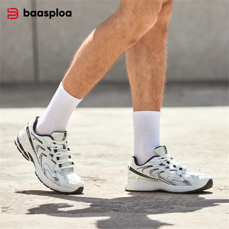 Chaussures de course homme respirantes pour pêche en rivière et marche côtière avec amorti confortable