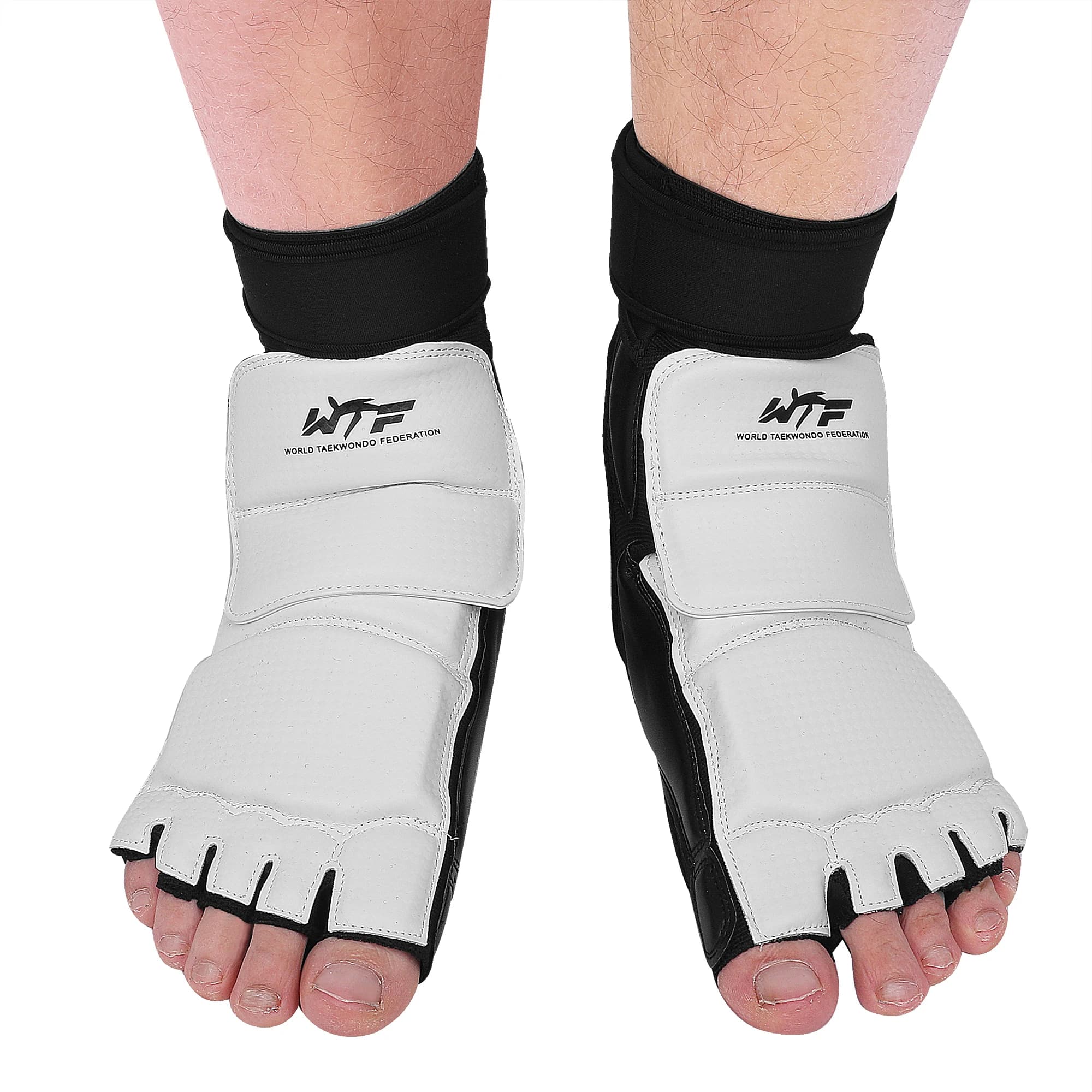 Protecteur pied Taekwondo haute qualité KTA - Boîte coups de pied compétition officielle protection combat