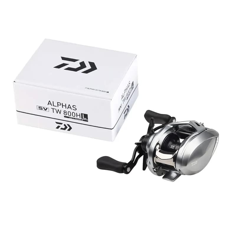 Moulinet baitcasting Daiwa ALPHAS SV TW 2021/2022 bobine peu profonde eau salée traînée 175kg