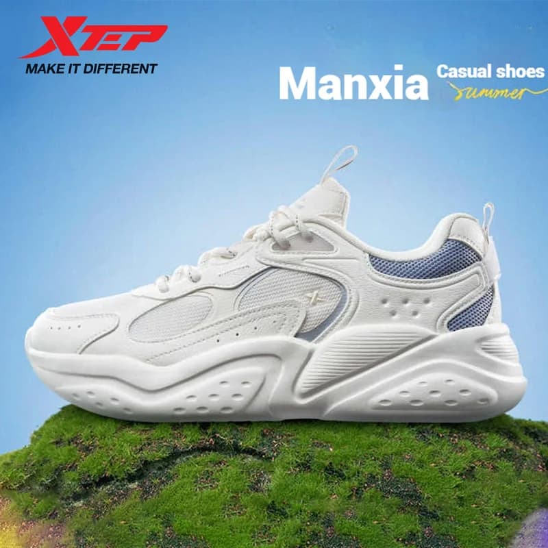 Chaussures pêche femme Xtep semelles optiques - Légères respirantes rehaussantes été 2025