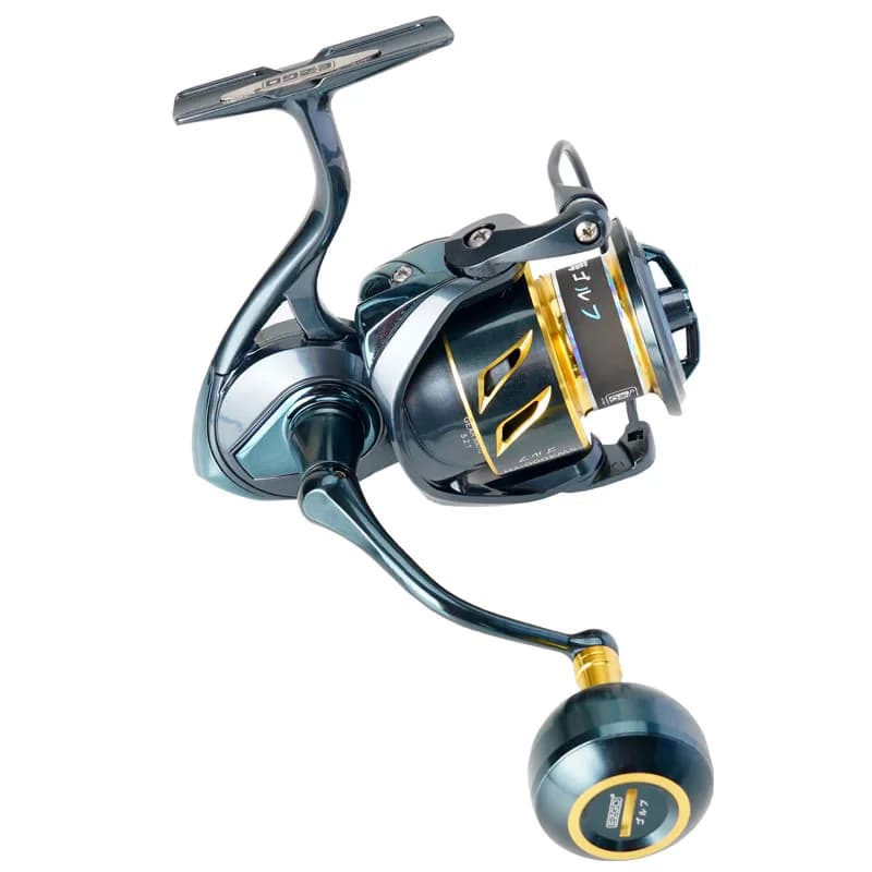 Moulinet spinning métal Saltist Leaddeers 3000-6000 10BB 18kg traînée pêche mer puissance