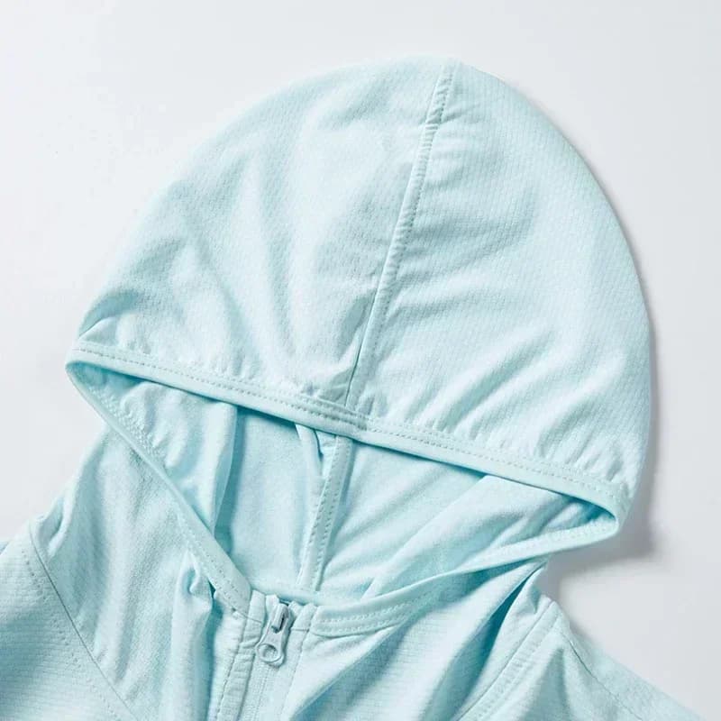 Vêtement protection solaire UPF50+ homme femme - Veste anti-UV sport plein air pêche