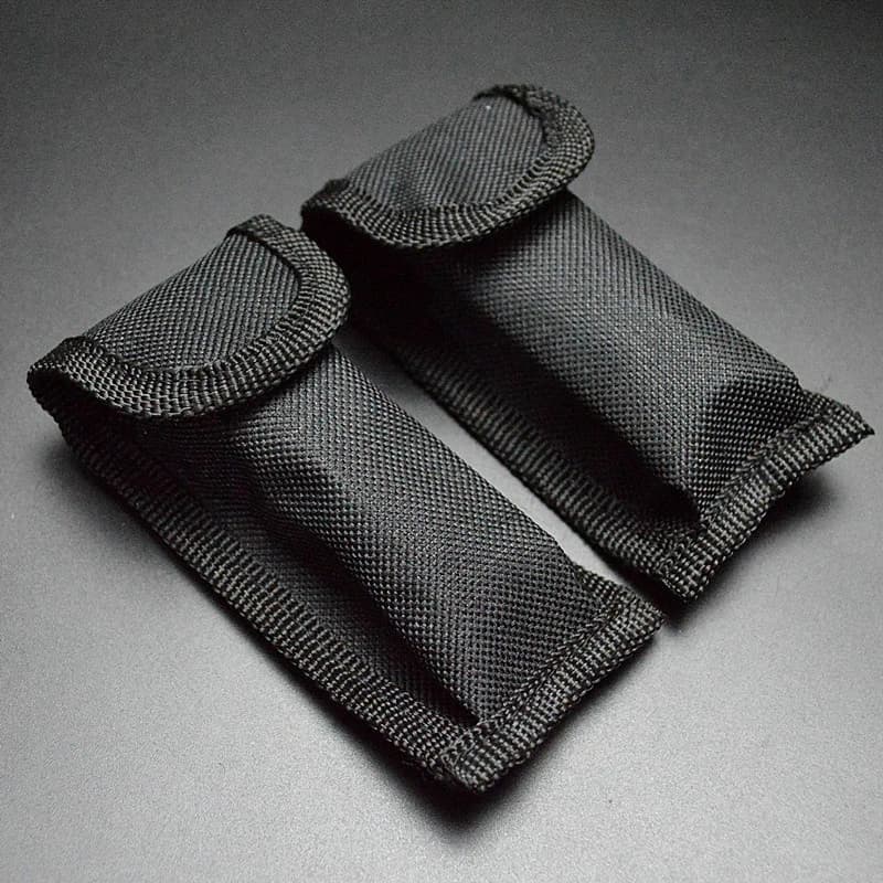 Sac nylon pour couteau pliant rangement outils pêche camping randonnée extérieur