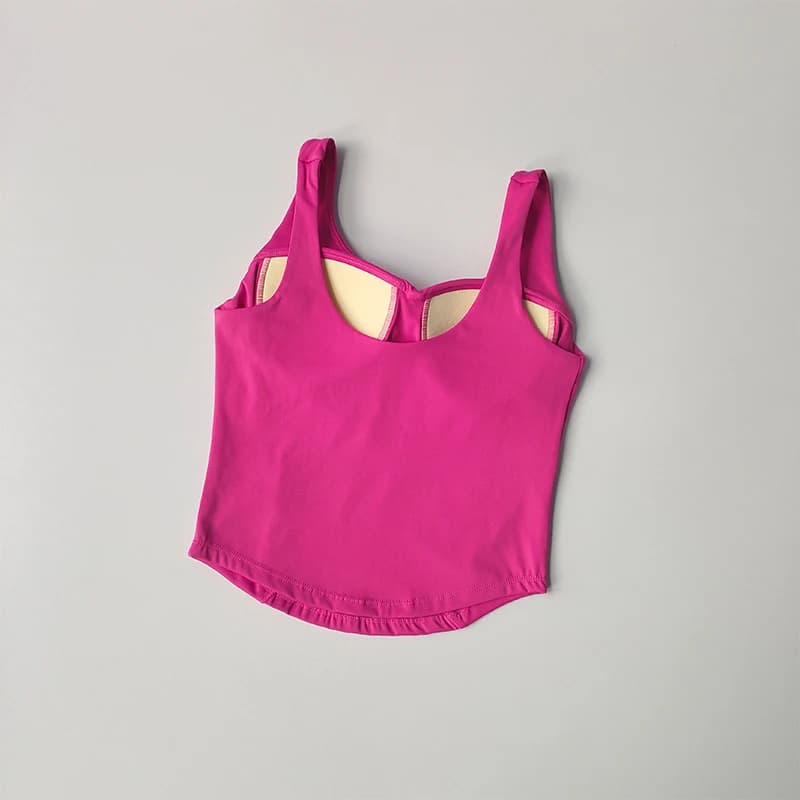 Soutien-gorge sportif sans coutures femme - Bustier tubulaire pêche confortable streetwear