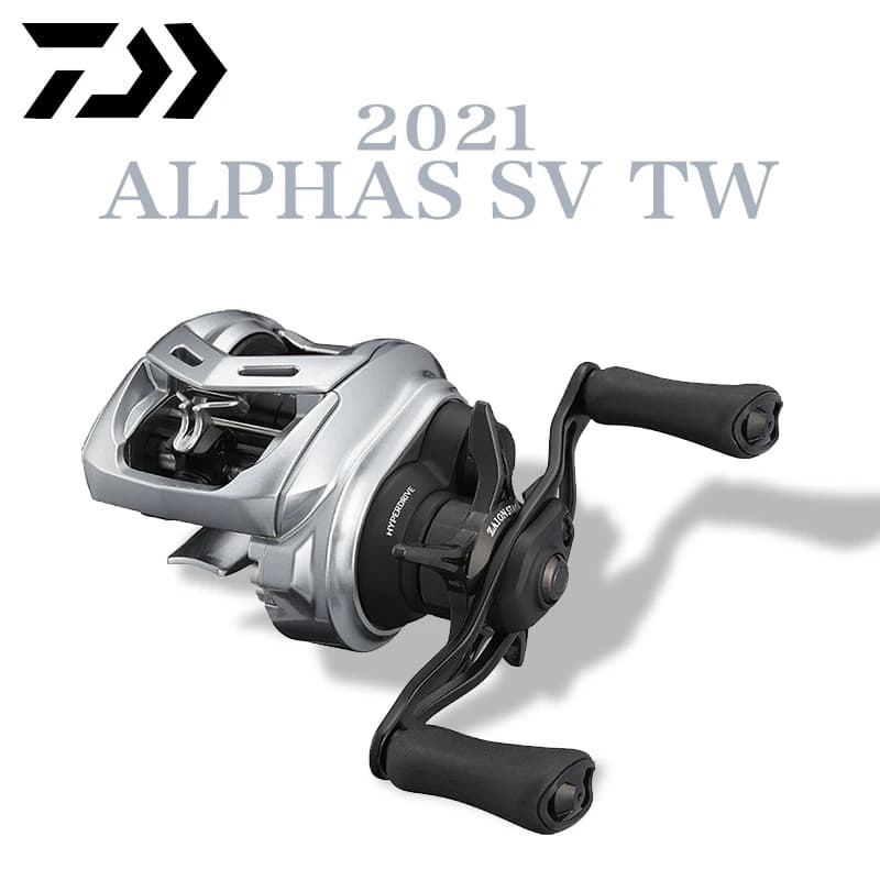 Moulinet baitcasting Daiwa ALPHAS SV TW 2021/2022 bobine peu profonde eau salée traînée 175kg