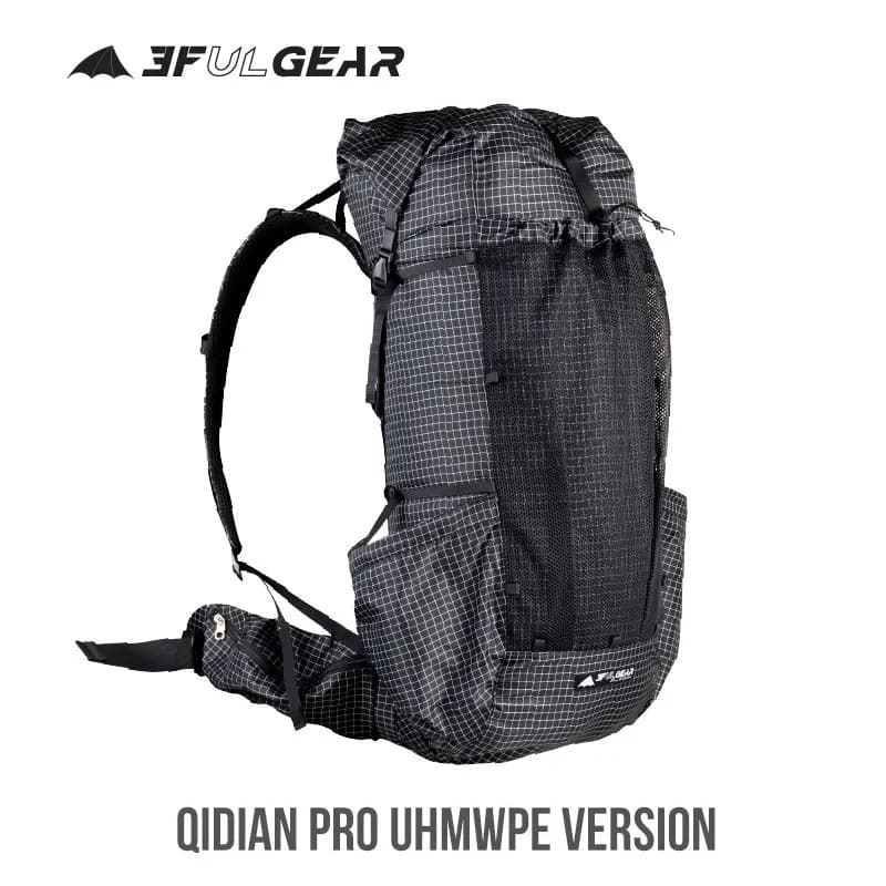 Sac à dos étanche 3F UL GEAR QiDian Pro 46L ultraléger camping randonnée UHMWPE