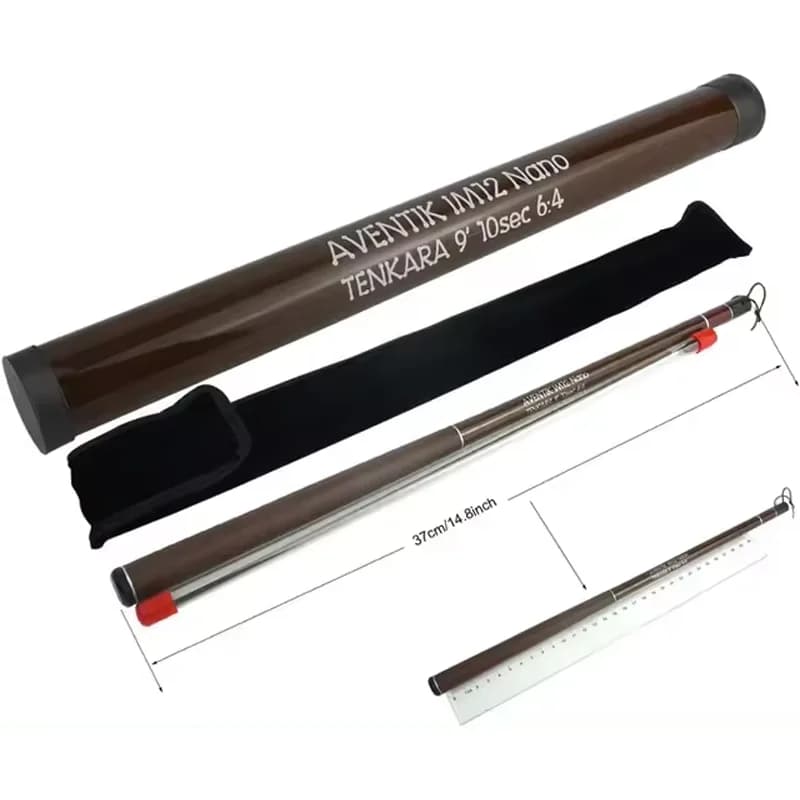 Canne Tenkara Aventik 9-13ft ultra légère pour pêche à la mouche en rivière et petite rivière
