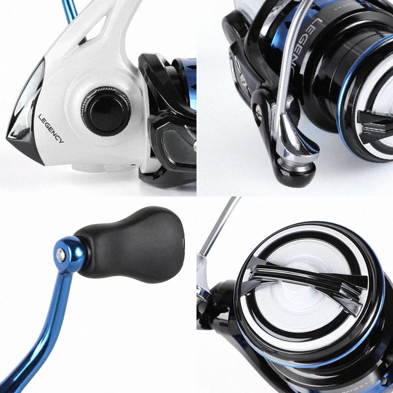 Moulinet de pêche ultraléger MIFINE LEGENCY 8KG drag max taille 500 pour pêche sur glace et carpe