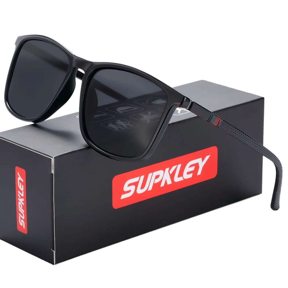 Lunettes de soleil sport polarisées pour hommes et femmes - Protection UVA/B complète - Confort optimisé