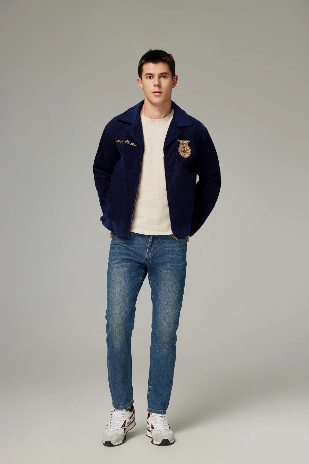 Veste bomber vintage pêche - Style rétro pour pêcheur élégant et original