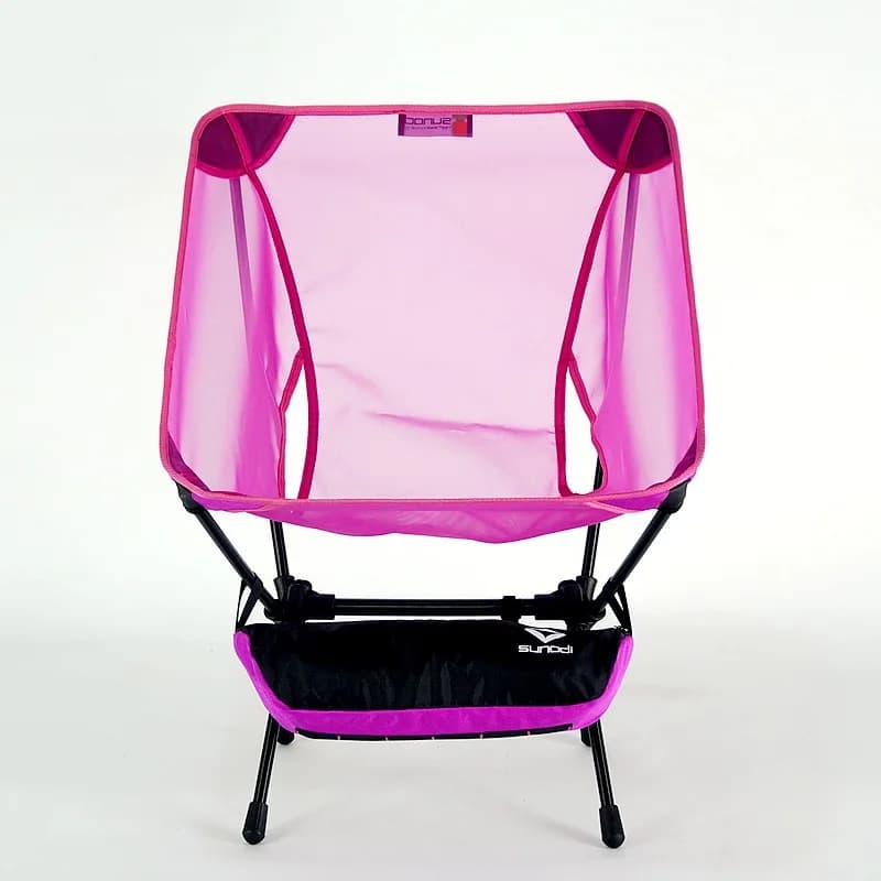 Chaise de camping ultralégère 570g pour pêche, randonnée et plage - Pliable et portable