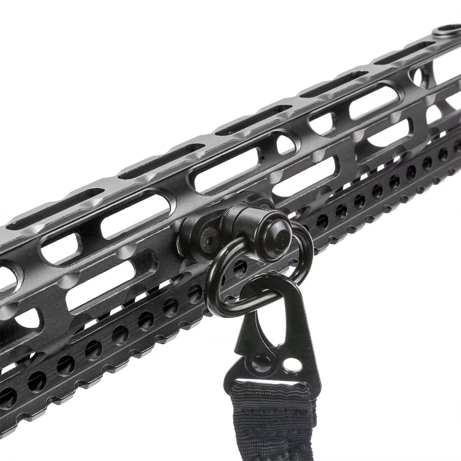 Support sangle QD 1.25" pêche fixation rapide rotation 360° bouton poussoir