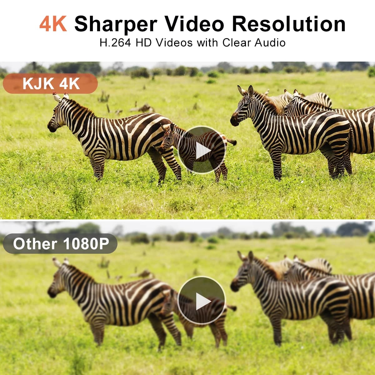 Caméra WiFi 4K 48MP IP67 étanche - Déclenchement 0.05s vision nocturne IR pour pièges photos