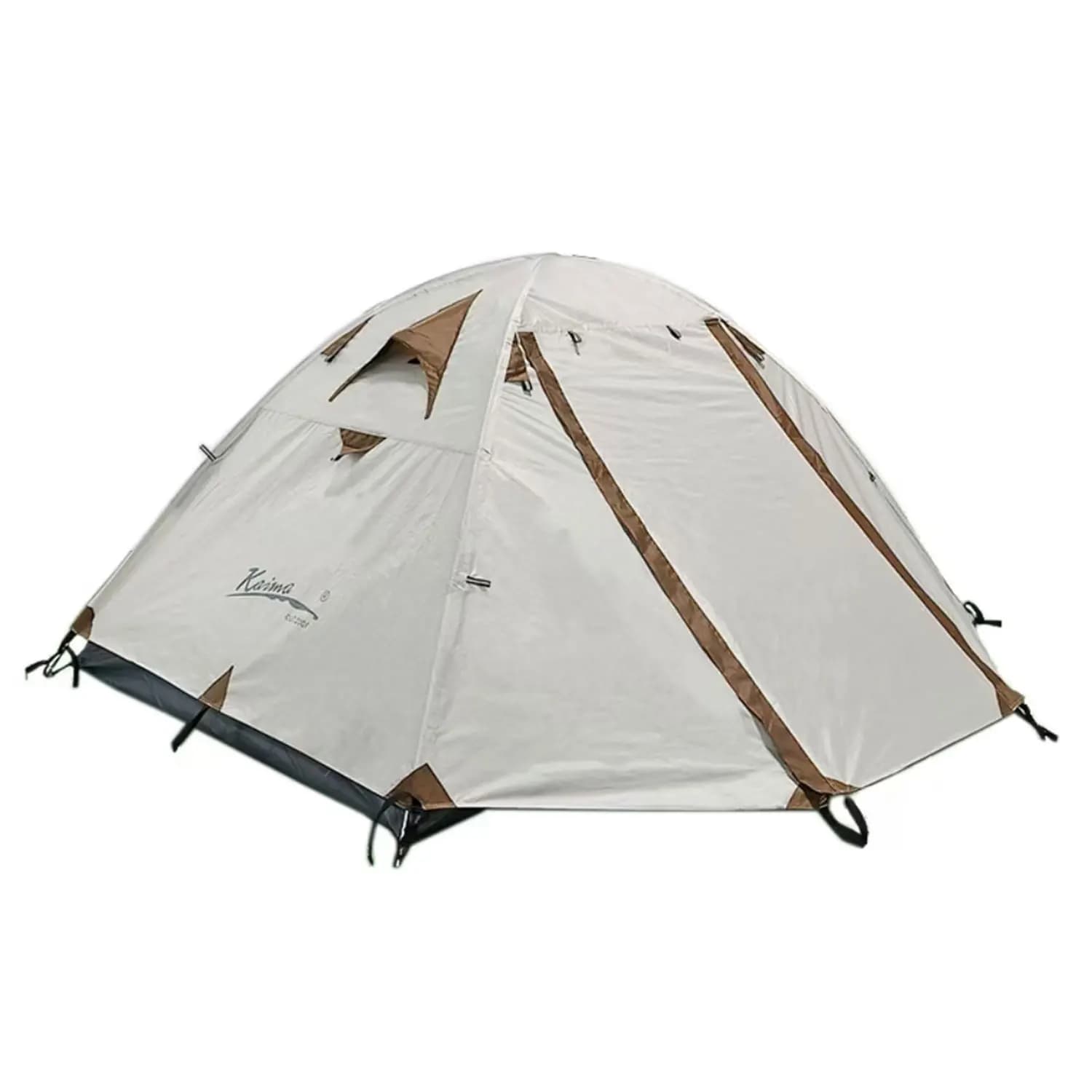 Tente de pêche imperméable légère - Double porte pour camping et randonnée facile à monter